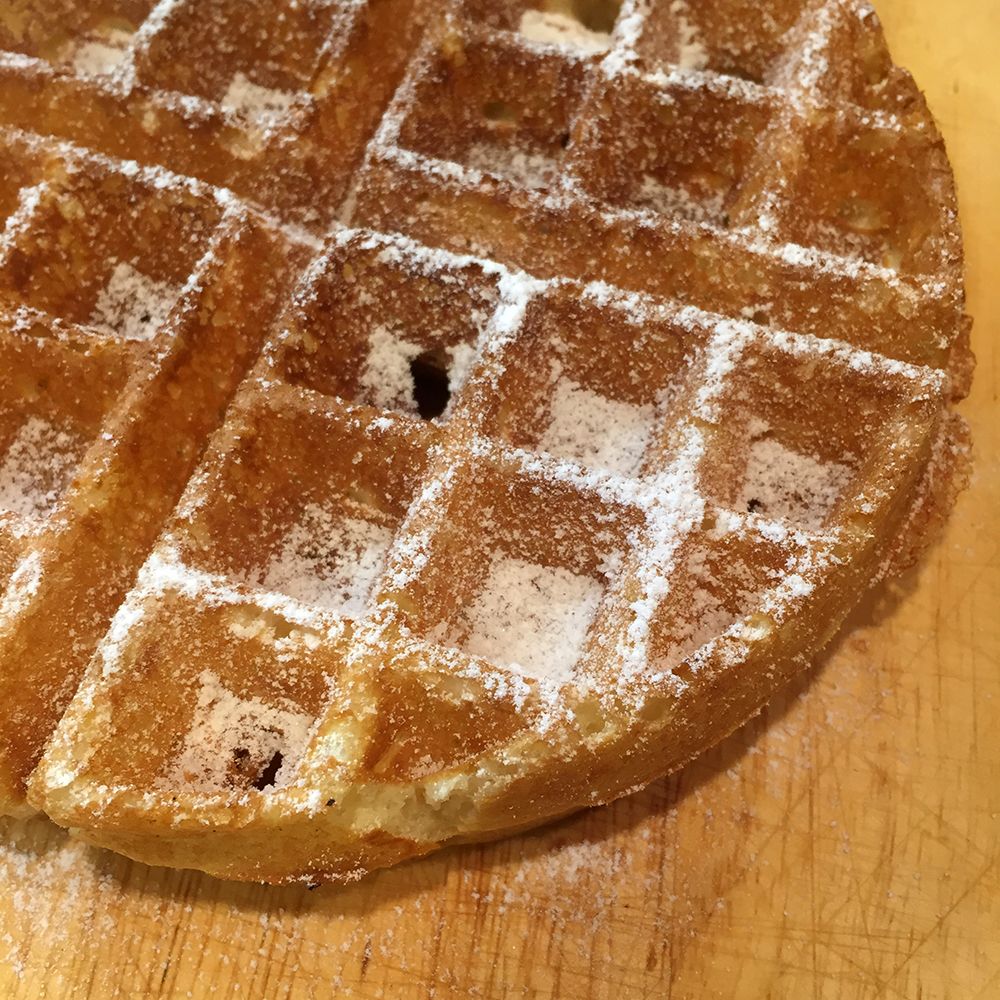 Waffle Liege usulü